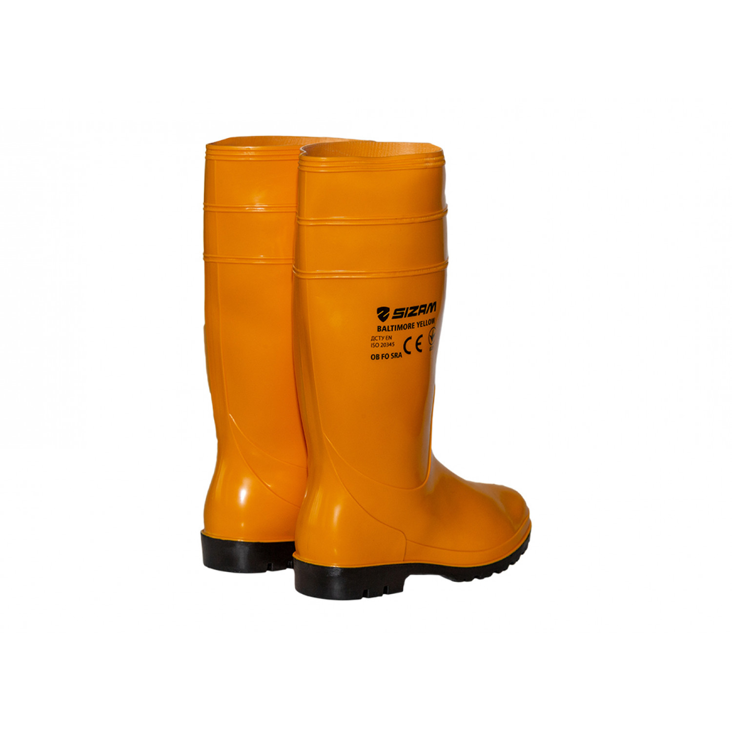 Чоботи захисні з ПВХ BALTIMORE YELLOW