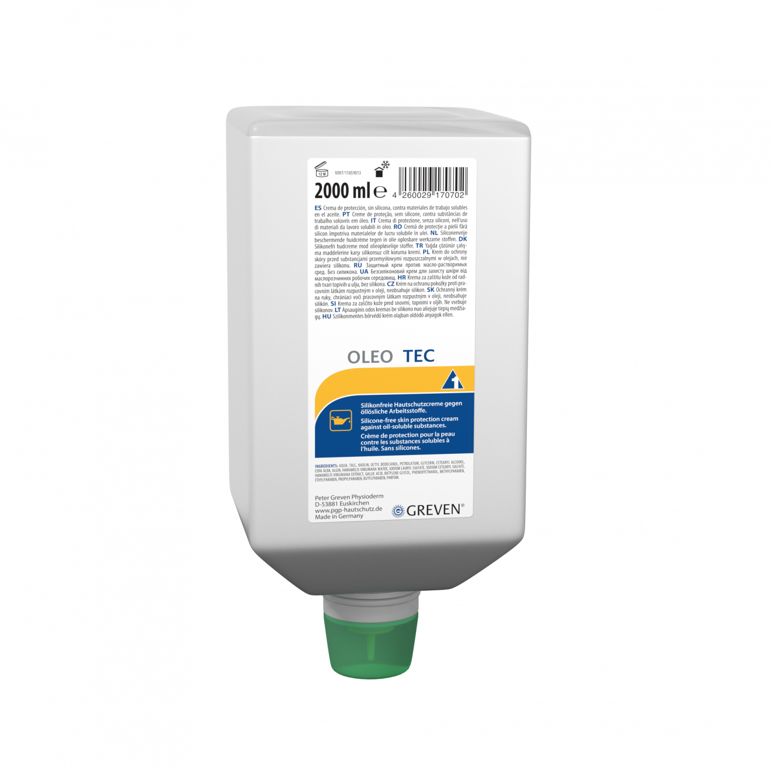 Крем GREVEN OLEO TEC 2000 мл
